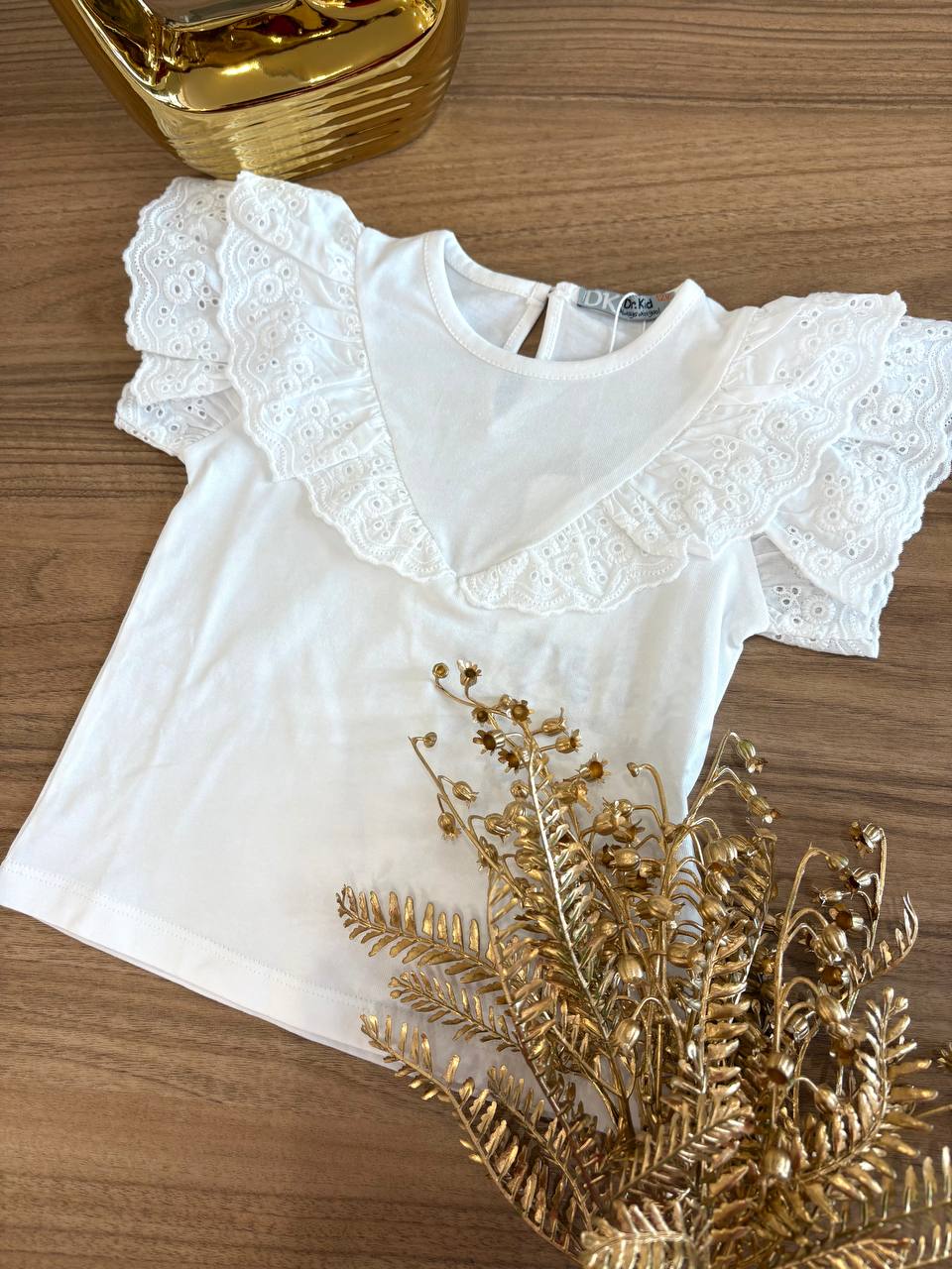 T-shirt BIANCA PIZZO SAN GALLO DR KID