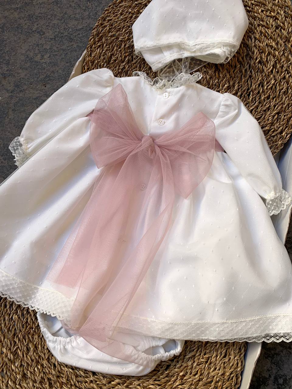 Abito Battesimale ROSA DI LUCE