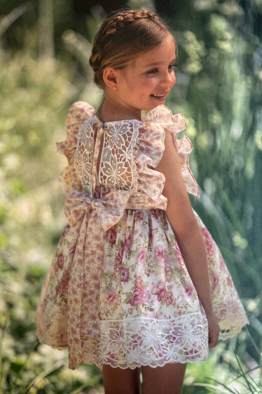 ABITO FLEURITA MIMOSA