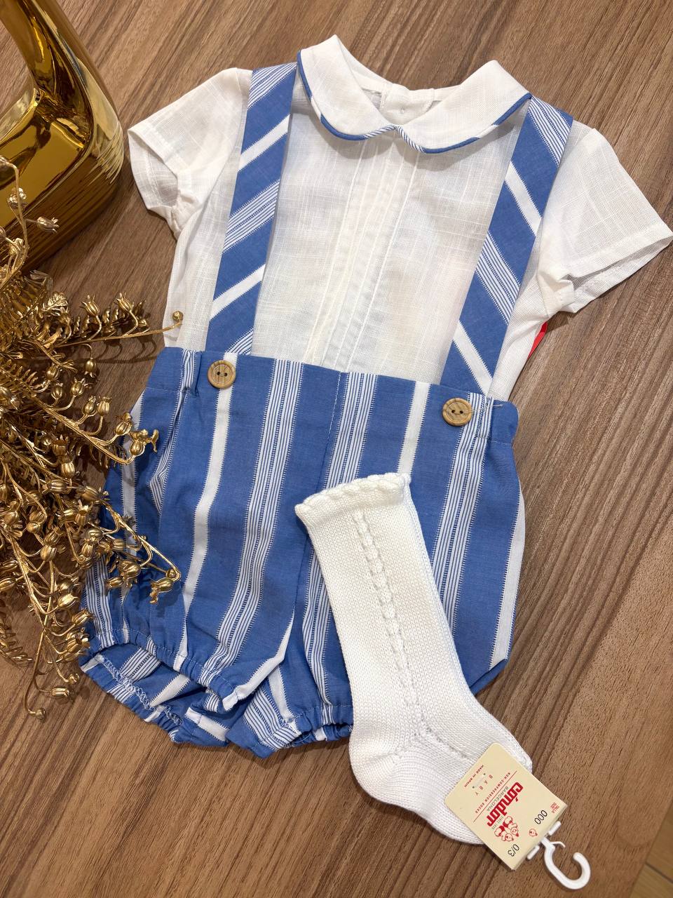 SALOPETTE BLU e Bianco DEL SUR