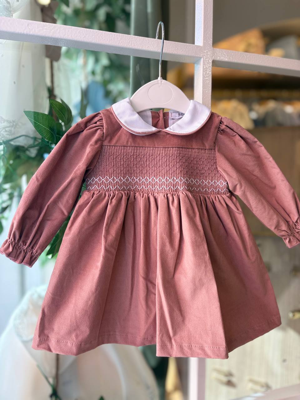 Abitino ROSA ANTICO PUNTO SMOCK