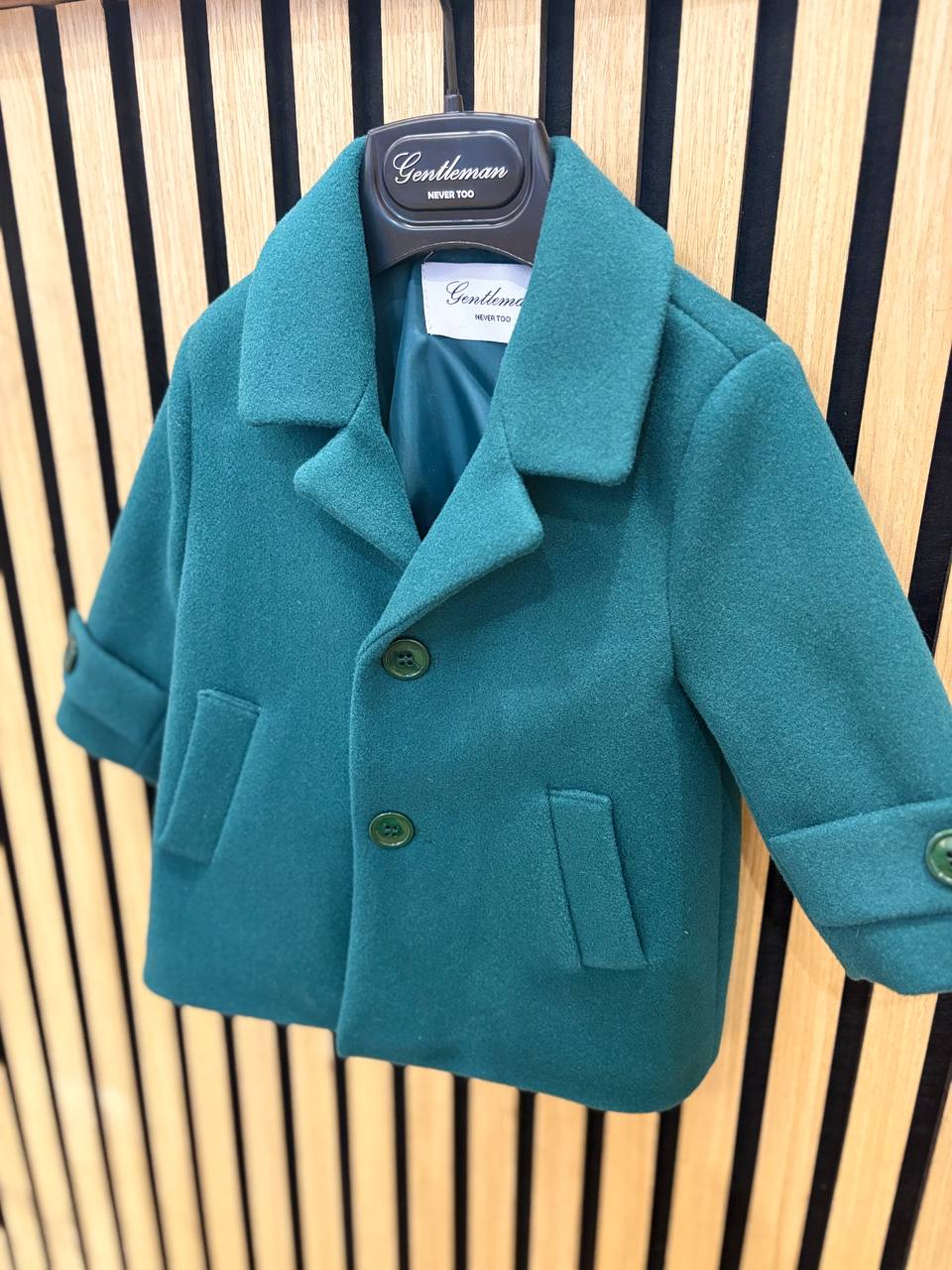 CAPPOTTO VERDE GENTLEMAN