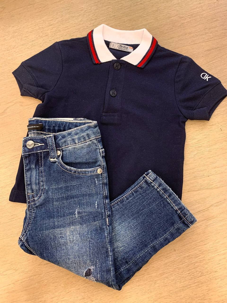 Completo polo dr kid e jeans Daniele alessandrini