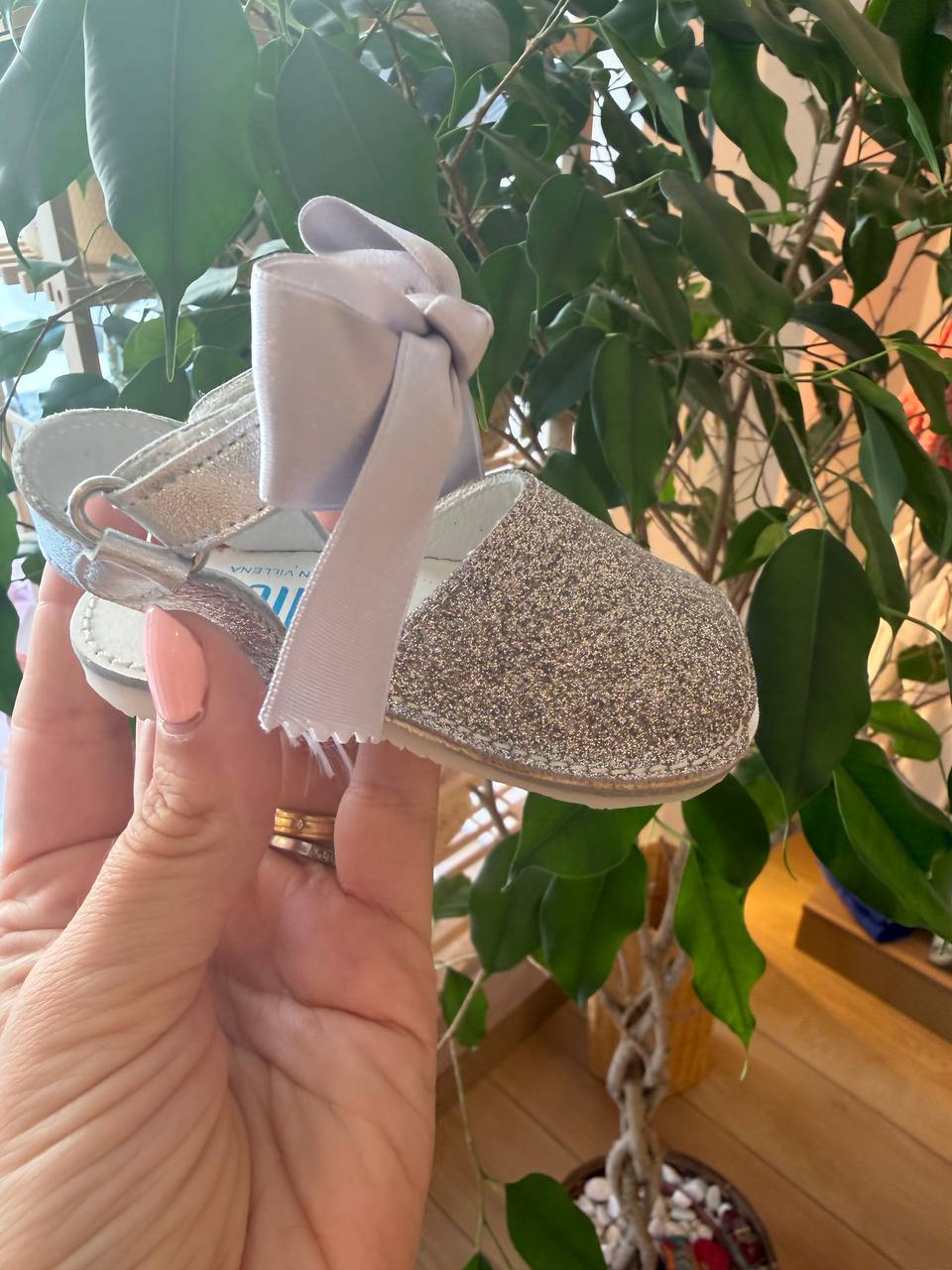 Minorchine argento glitter INDICE