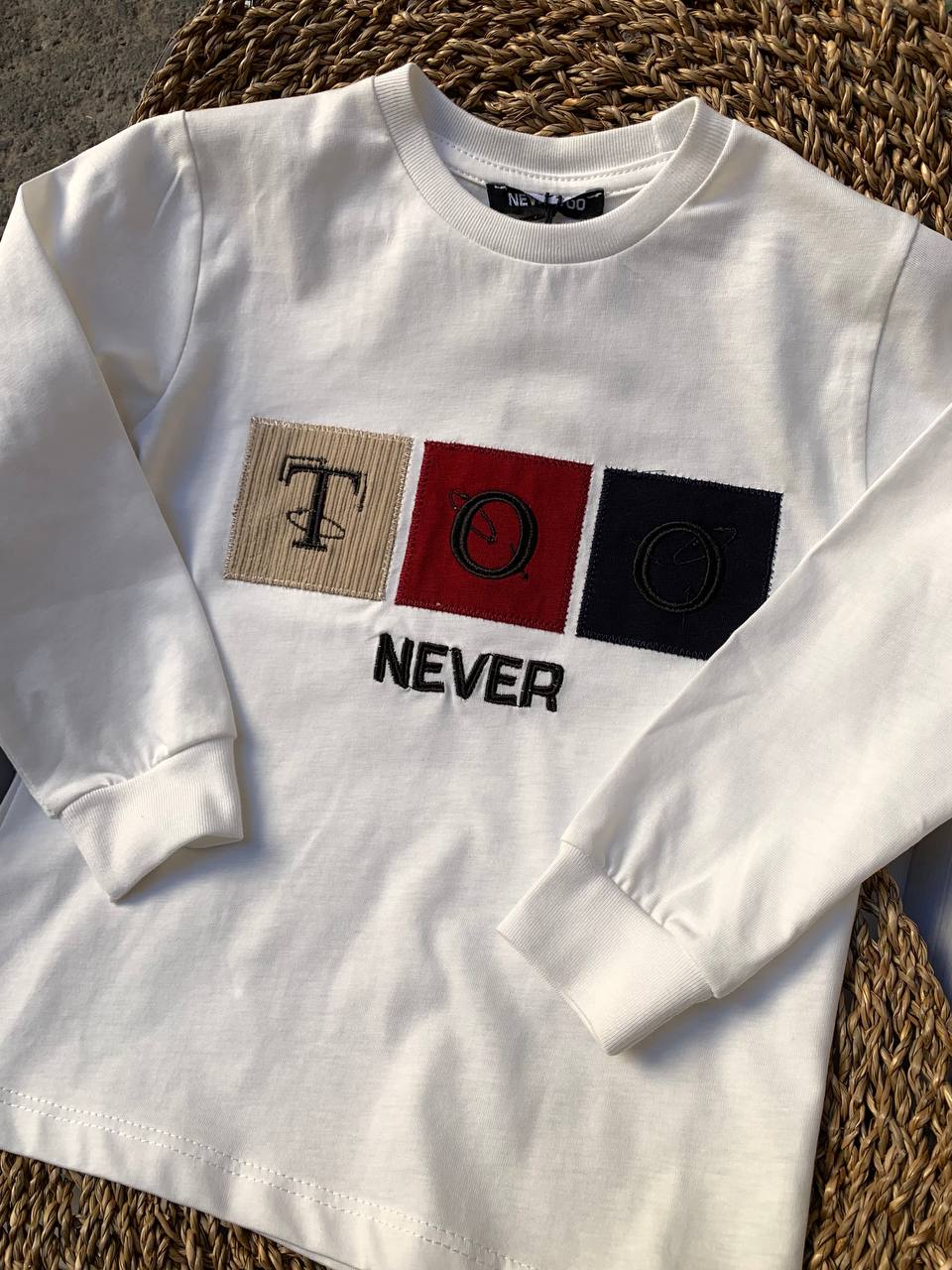 T-shirt PANNA NEVER TOO