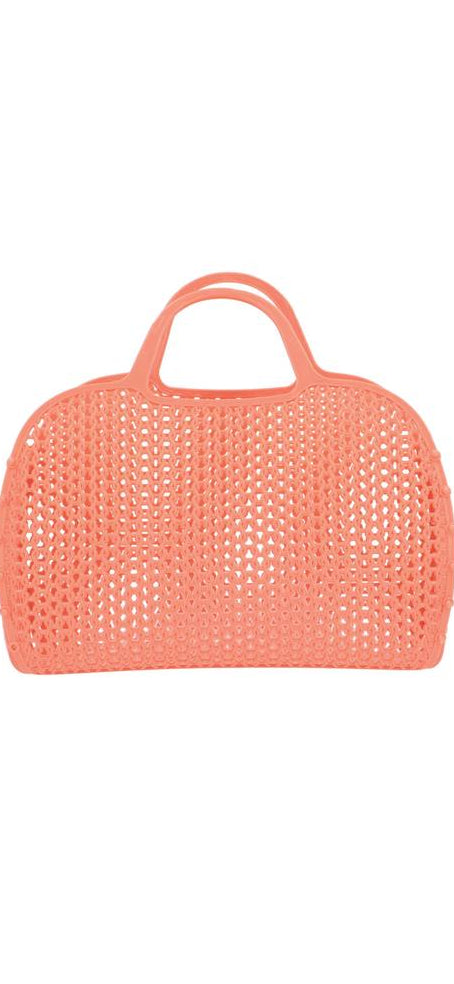 Borsa plastica retro vintage ARANCIONE