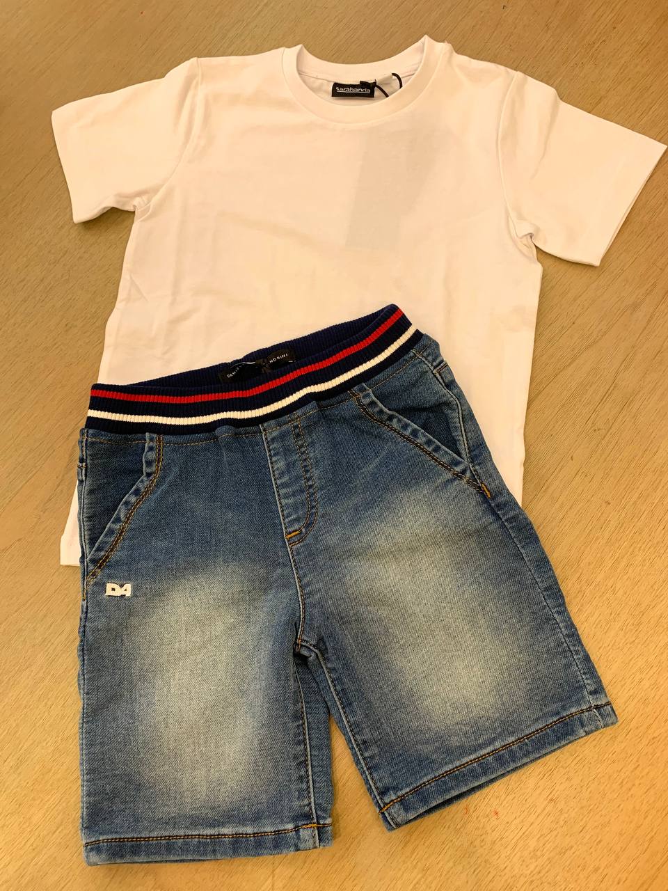 Completo t-shirt e shorts Daniele alessandrini