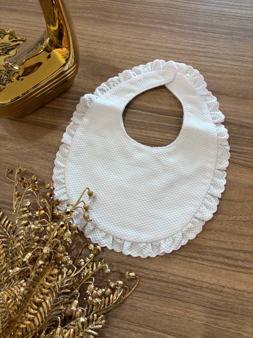 BAVETTA BIANCA E ROSA PICCOLINA