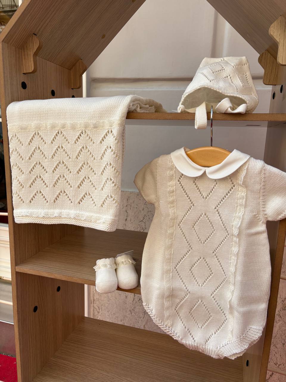 COORDINATO NASCITA SOGNO DI LATTE BEBÉ DI ALMY