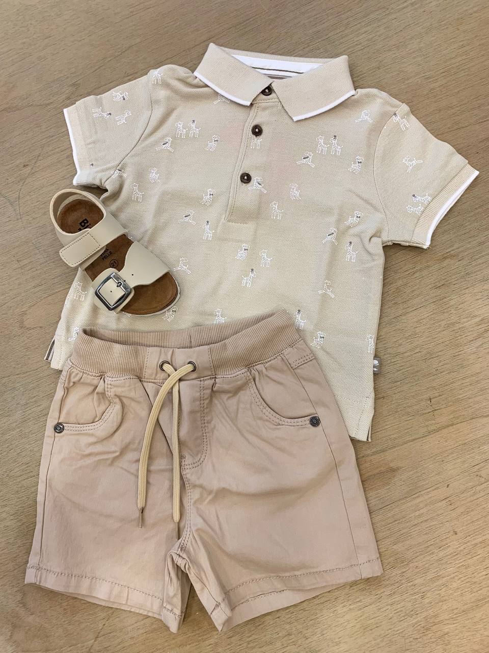 Completo shorts e Polo BOBOLI
