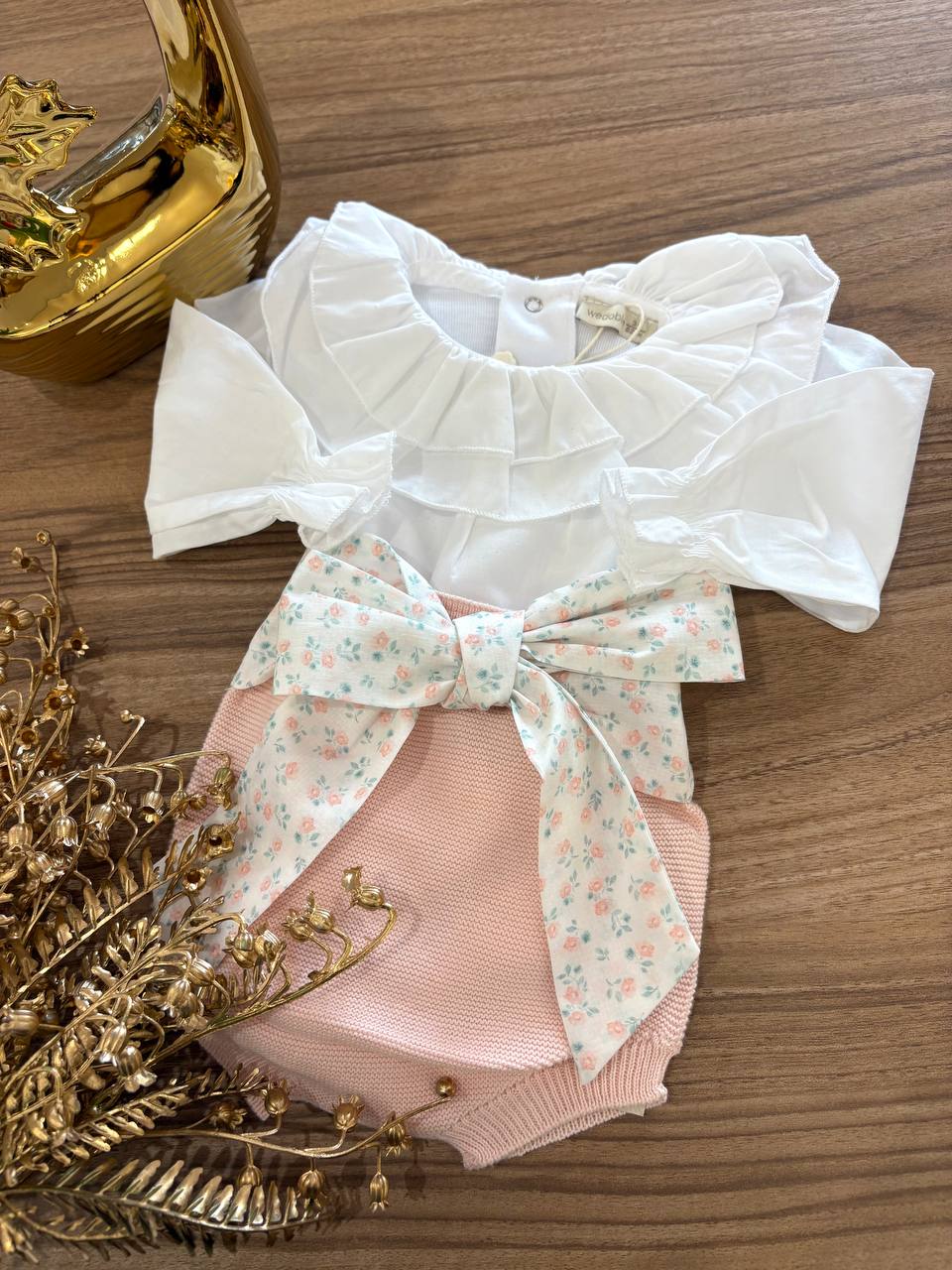 PAGLIACCETTO con CARDIGAN Cipria WEDOBLE