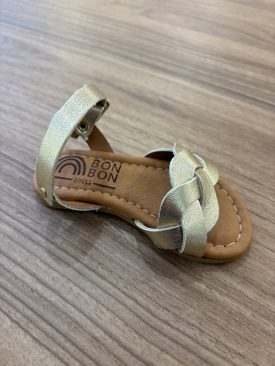 Sandali TRECCIA ORO BON BON