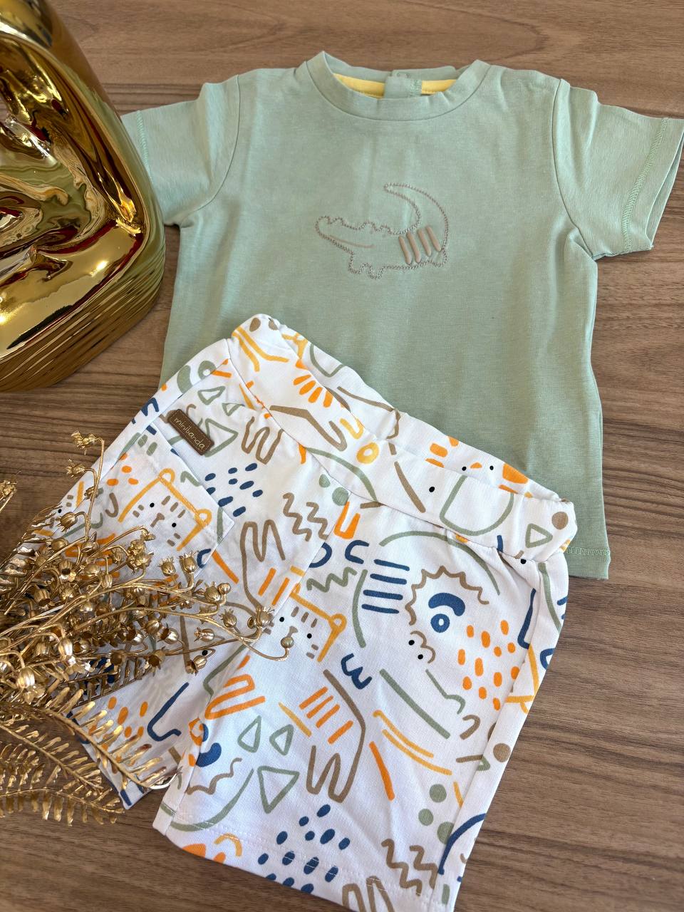 Completo COCCODRILLO VERDE MINIBANDA