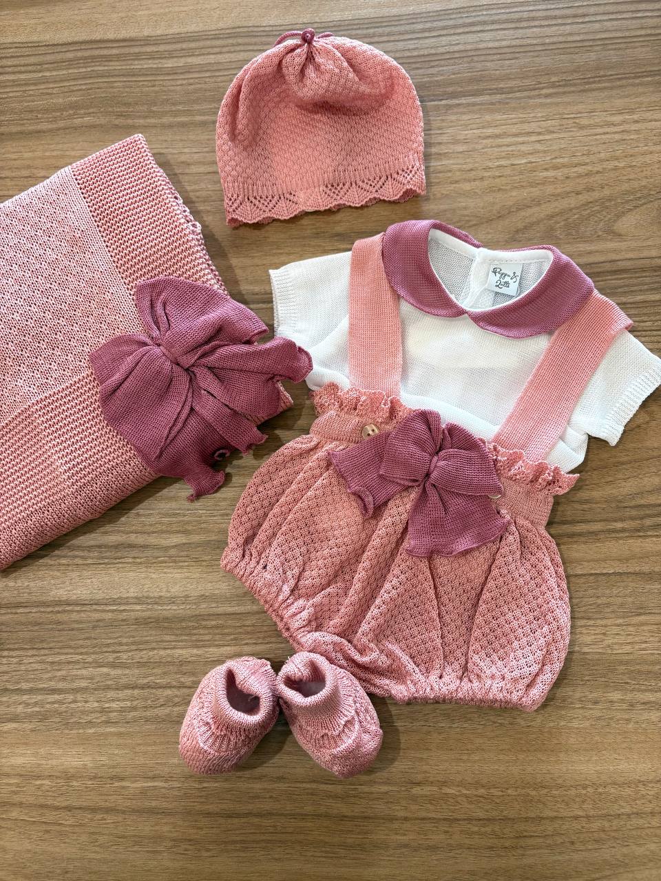 Coordinato nascita ROSA PAPPA&Latte