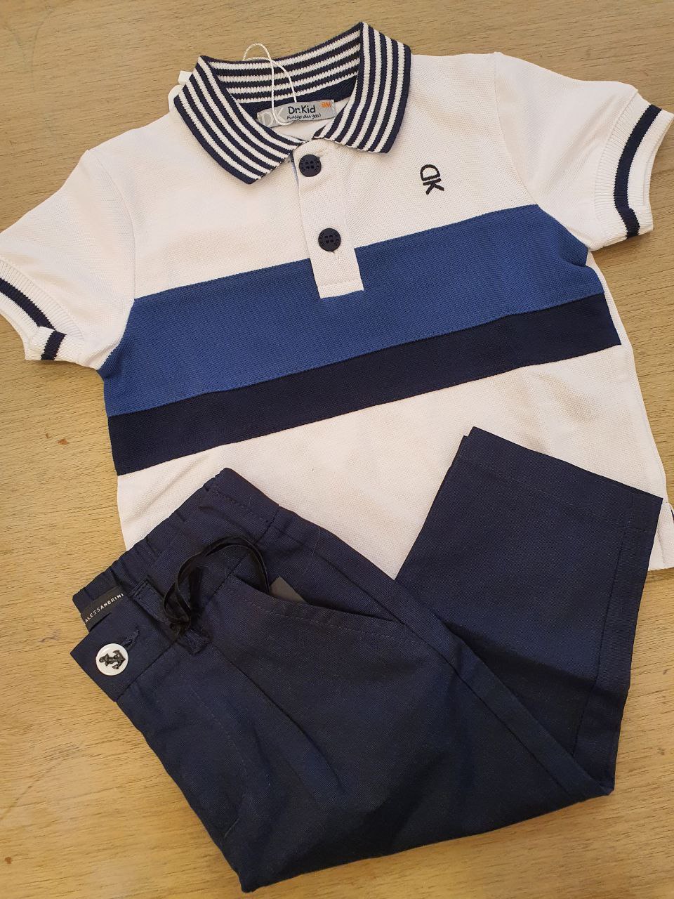 Completo polo dr kid e pantalone Daniele alessandrini