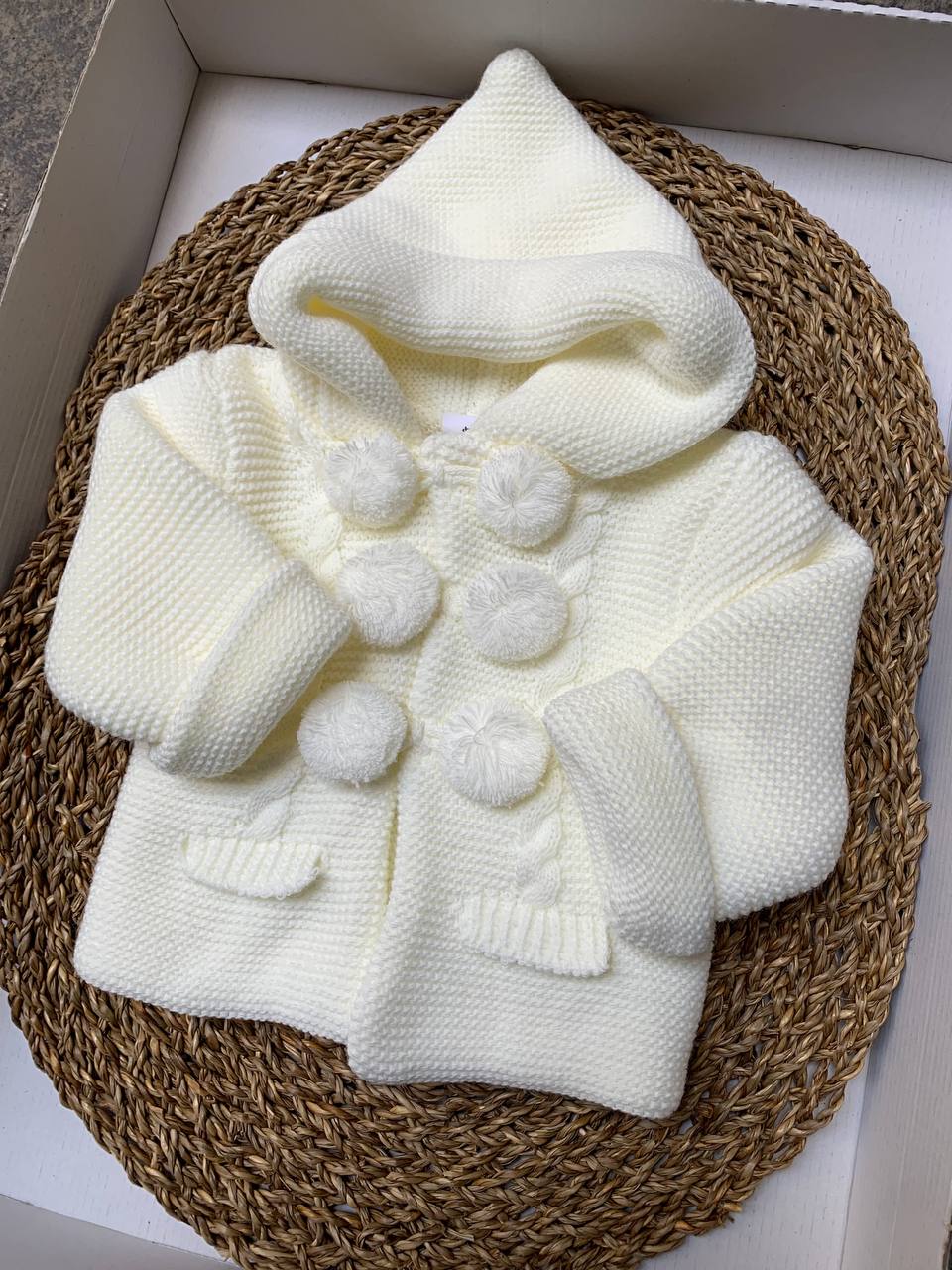 Cardigan POM PON PANNA BABY FASHION