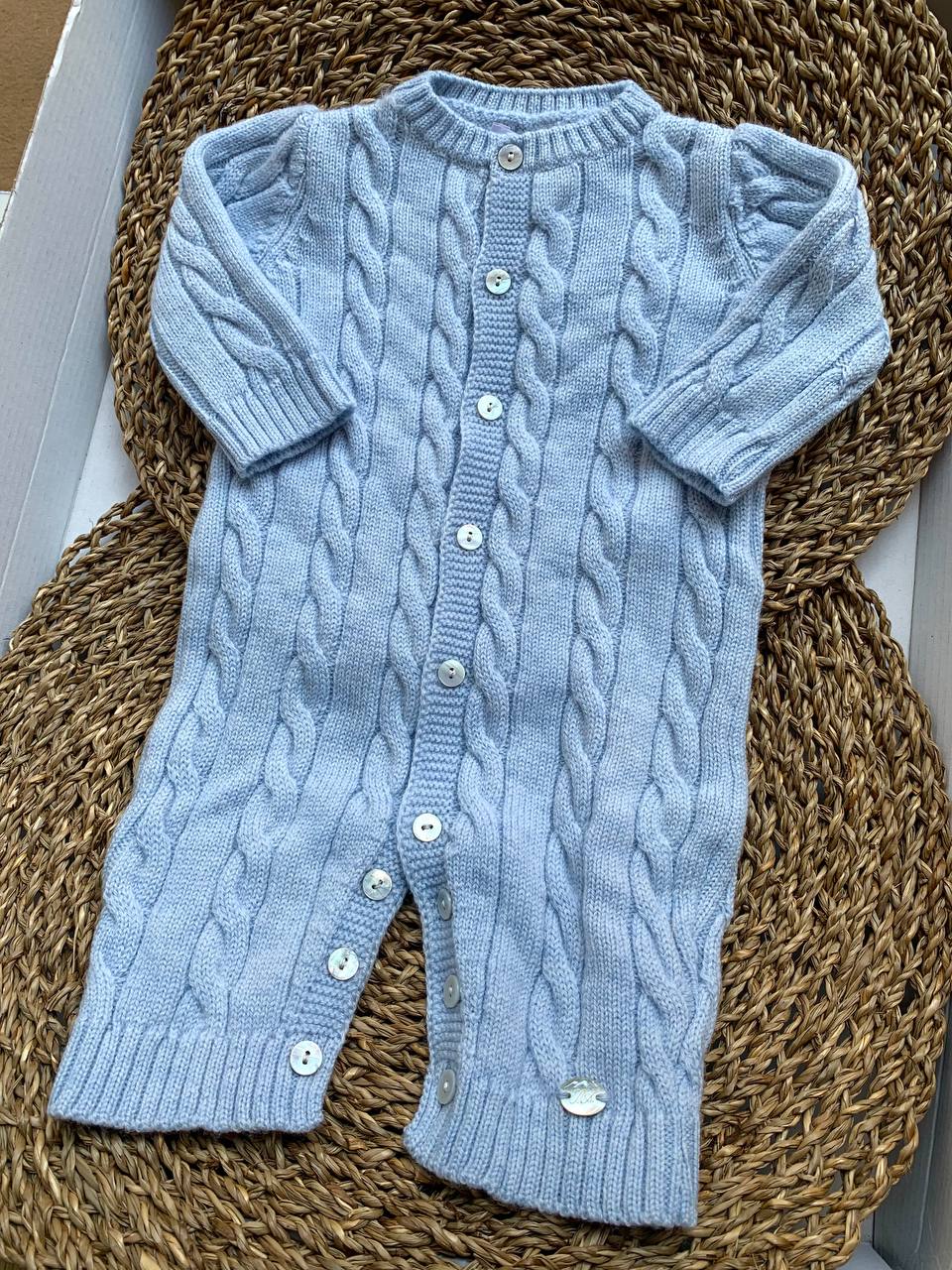 Tutina TRECCE azzurra MARTINARANDA