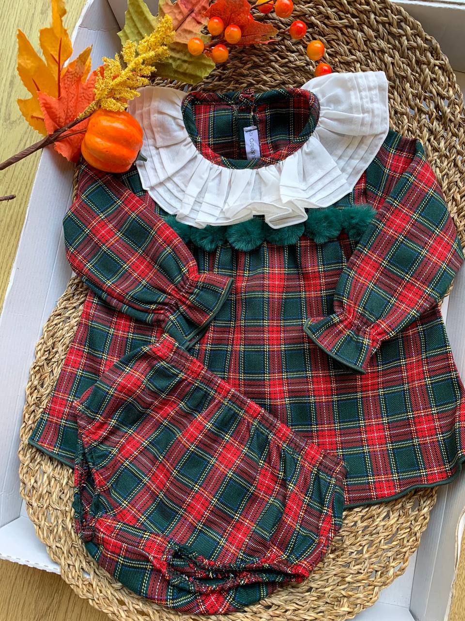 PAGLIACCETTO TARTAN PON PON CALAMARO