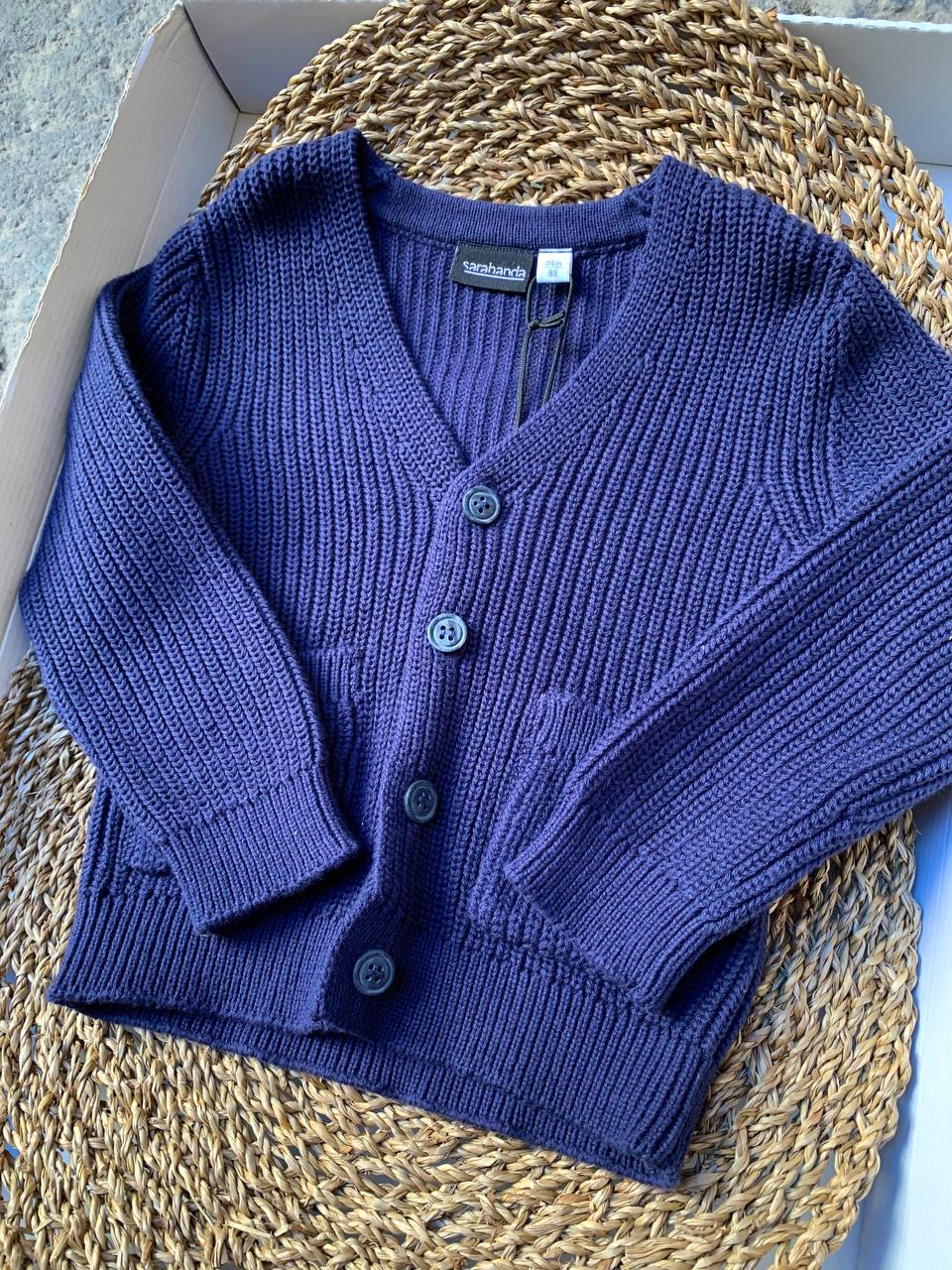 Cardigan BLU SARABANDA