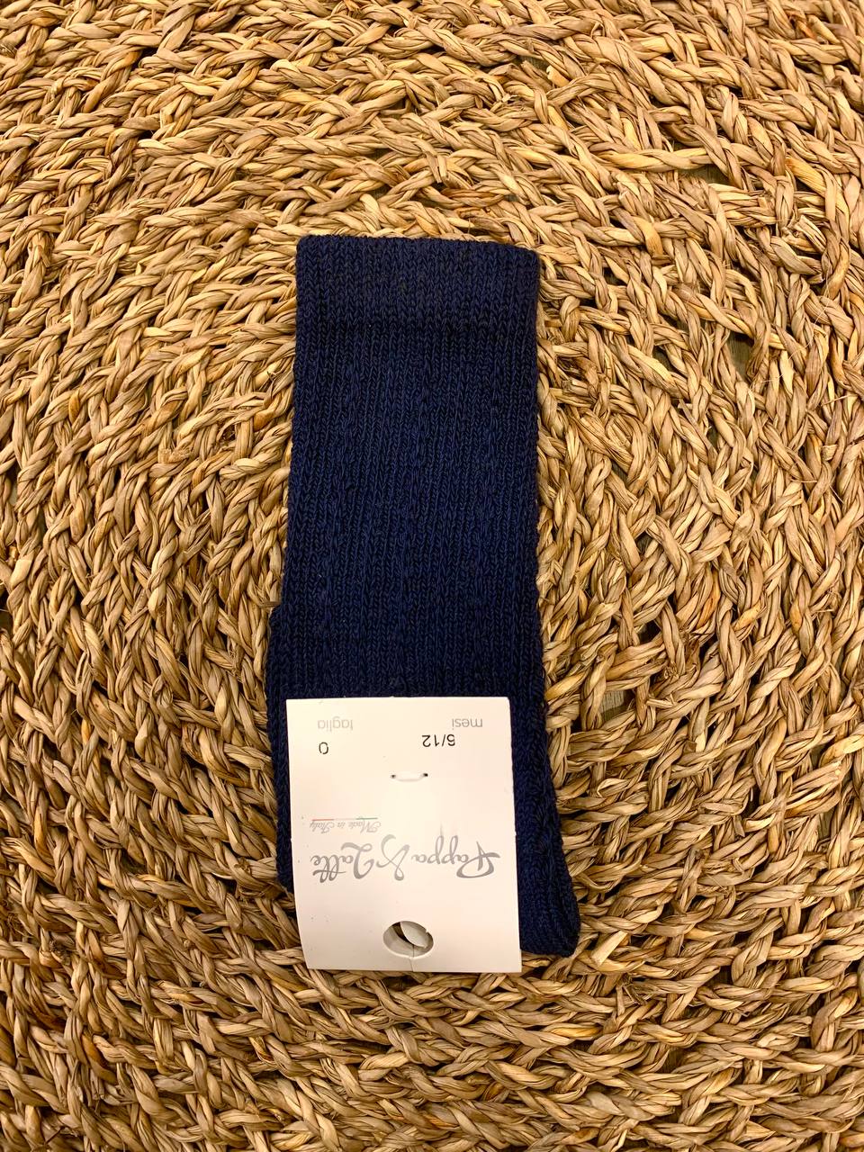 Calzini RICAMO TRAFORATO BLU PAPPA & LATTE