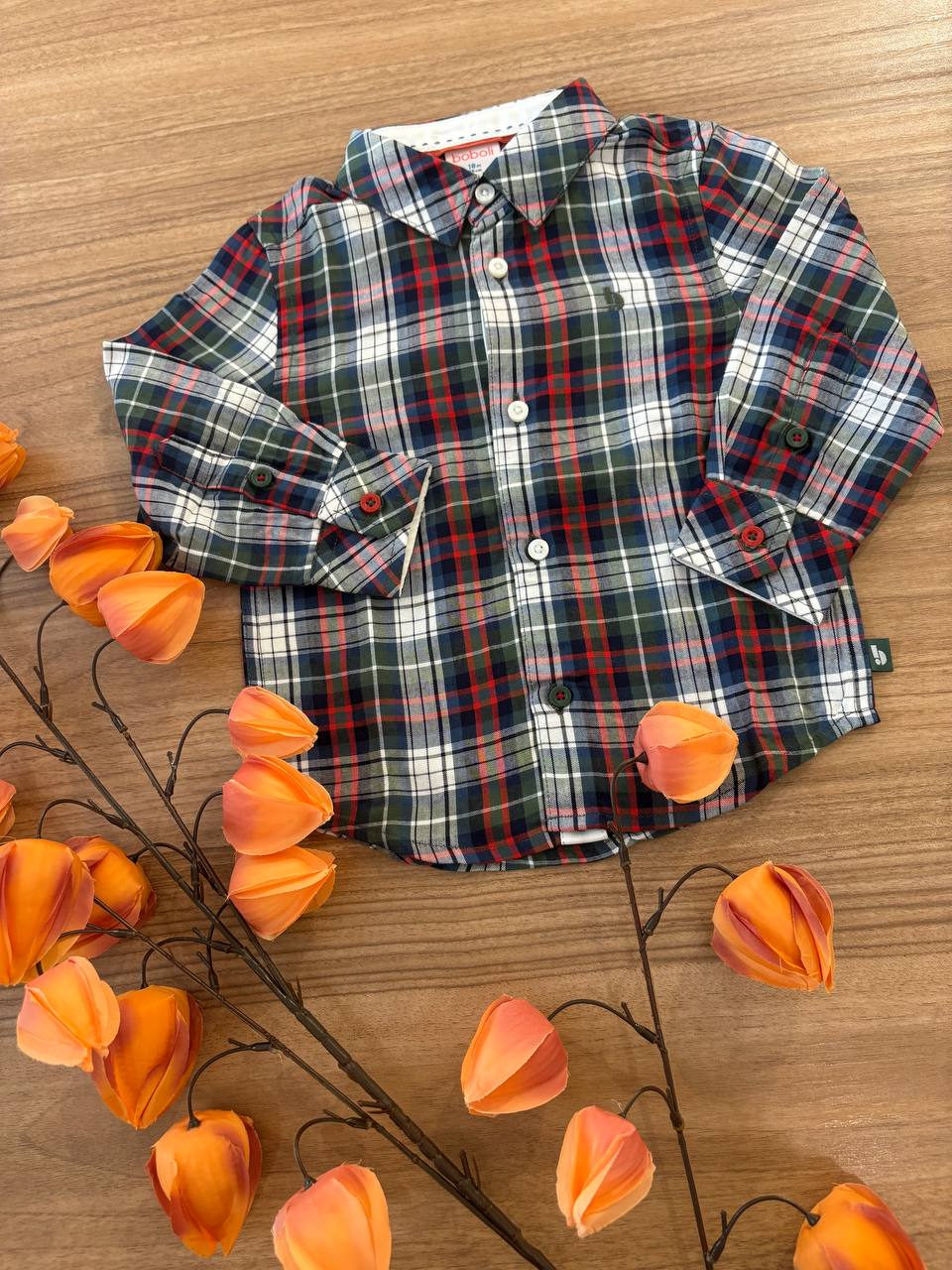 Camicia QUADRI MULTICOLOR BOBOLI