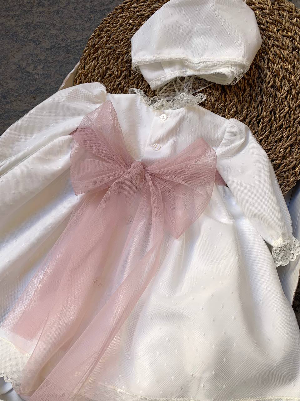 Abito Battesimale ROSA DI LUCE
