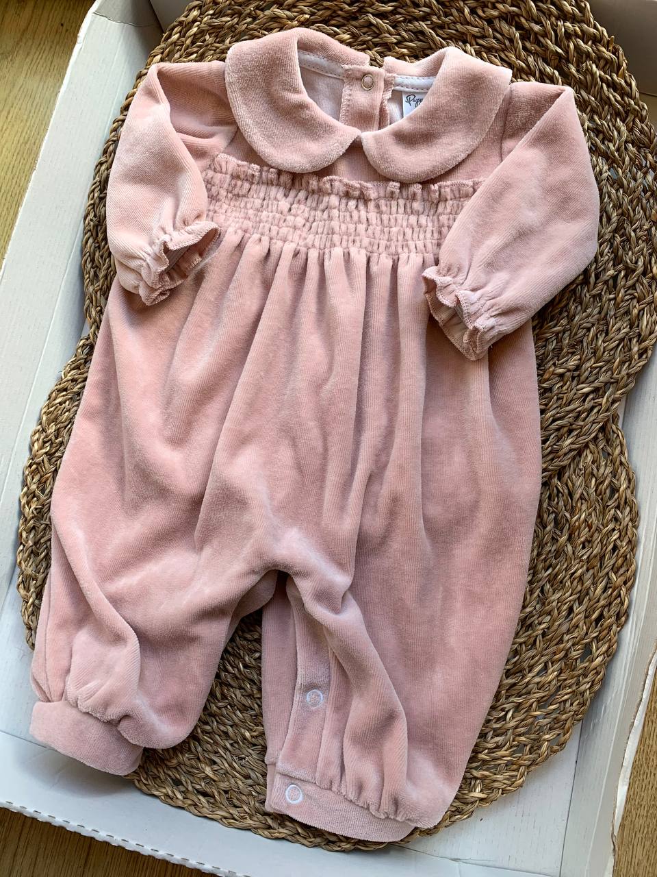 Tutina PUNTO SMOCK CIPRIA PAPPA&LATTE