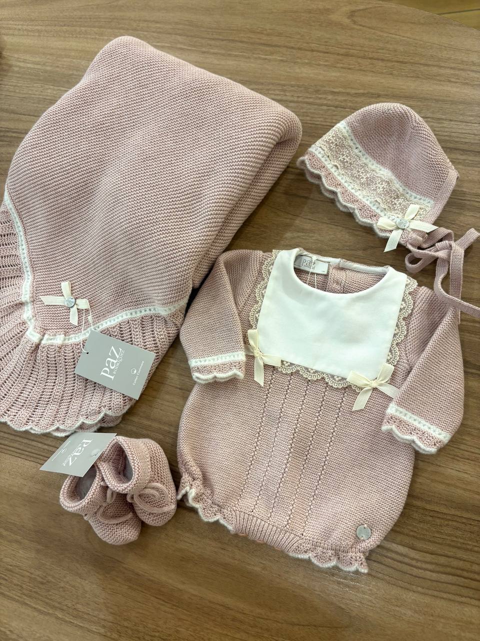 Coordinato ELEGANZA TRICOT ROSA PAZ RODRIGUEZ