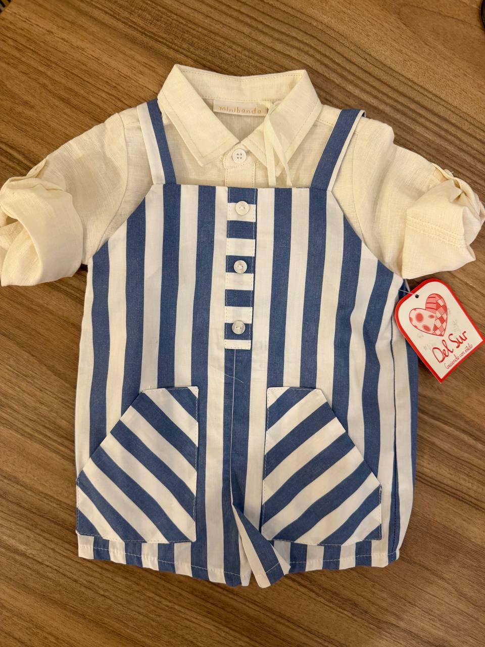 SALOPETTE CON CAMICIA DEL SUR