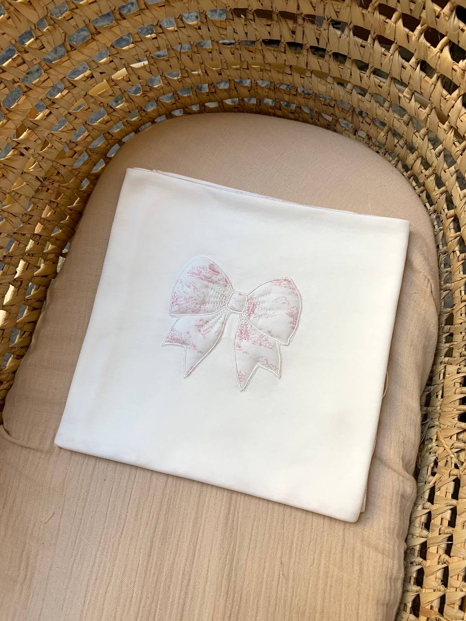 Mussola FIOCCO BIANCA BABY GI