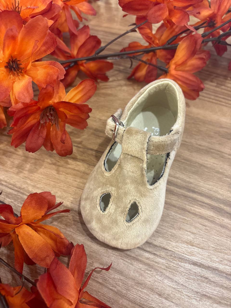 Occhiello IN VELLUTO BEIGE PANYNO