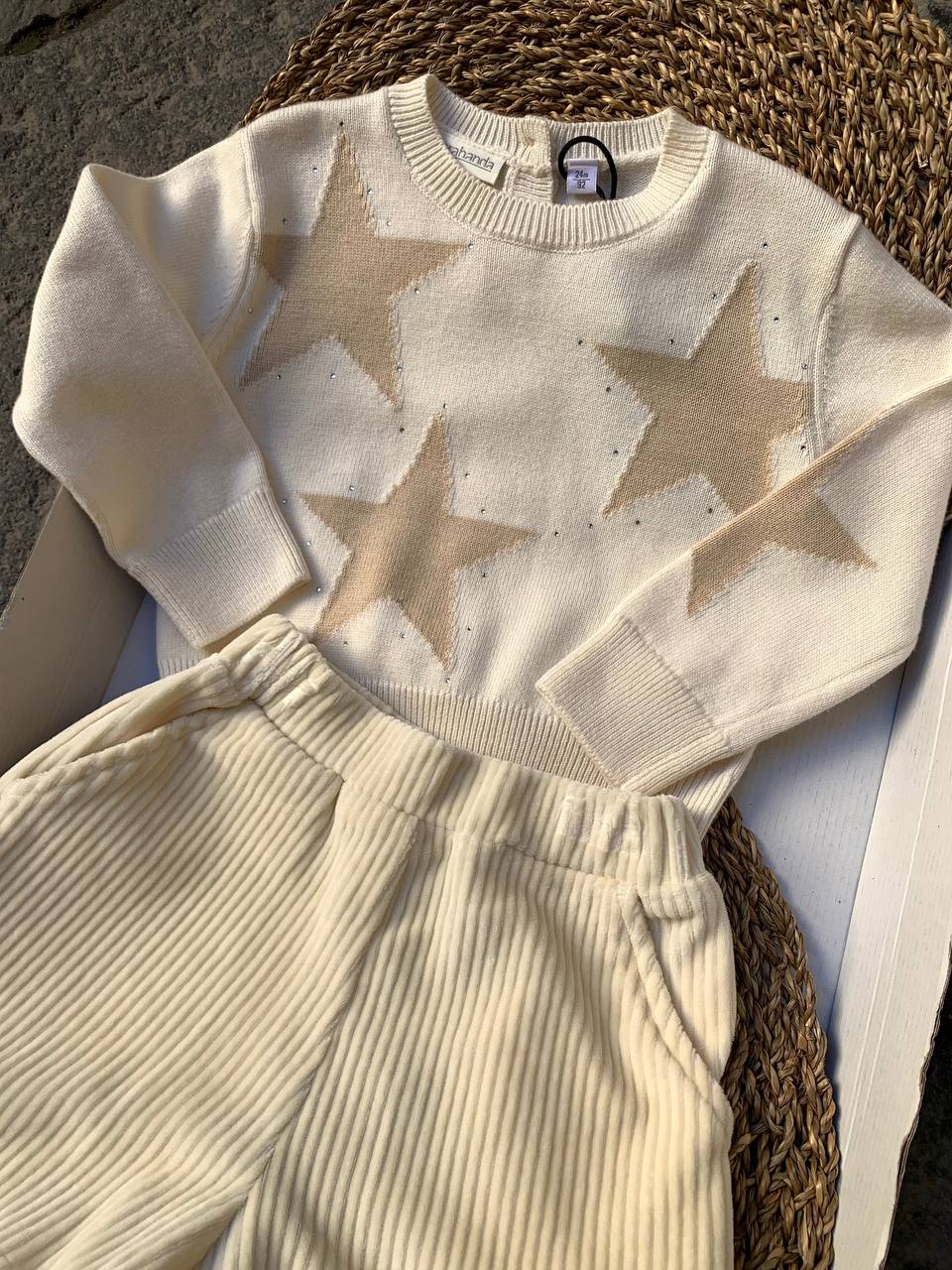 Maglioncino e SHORTS STELLE SARABANDA
