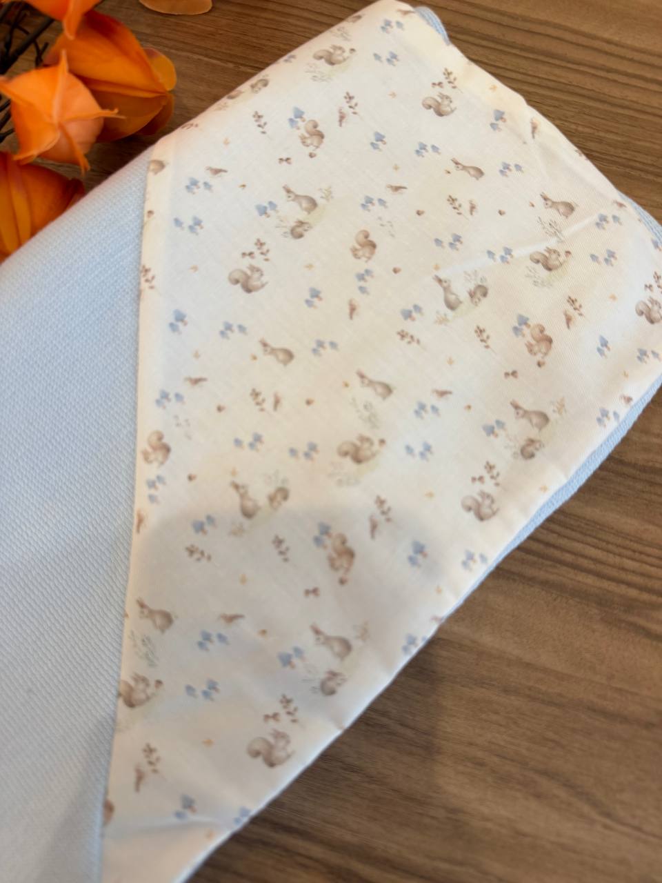 Coperta CELESTE SCOIATTOLI BABIDU