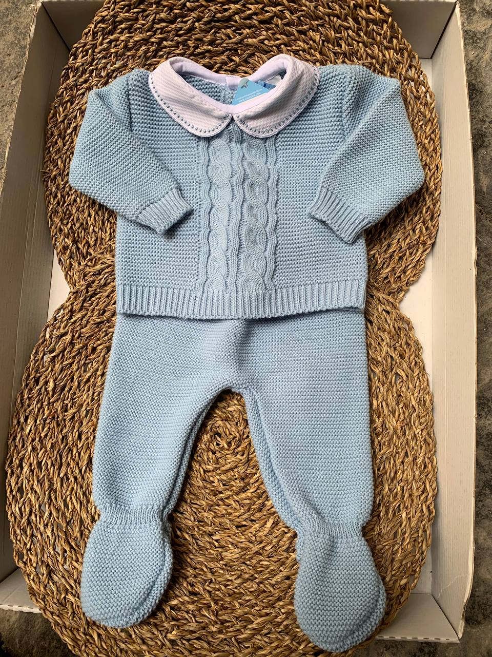 Tutina spezzata TRECCIA CELESTE SARDON