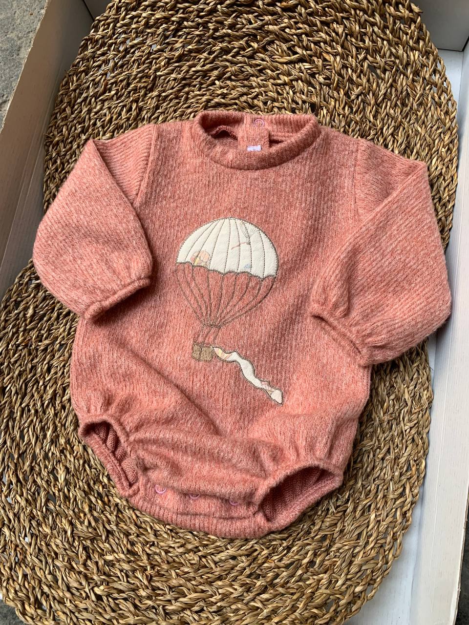 PAGLIACCETTO ROSA MONGOLFIERA CALAMARO
