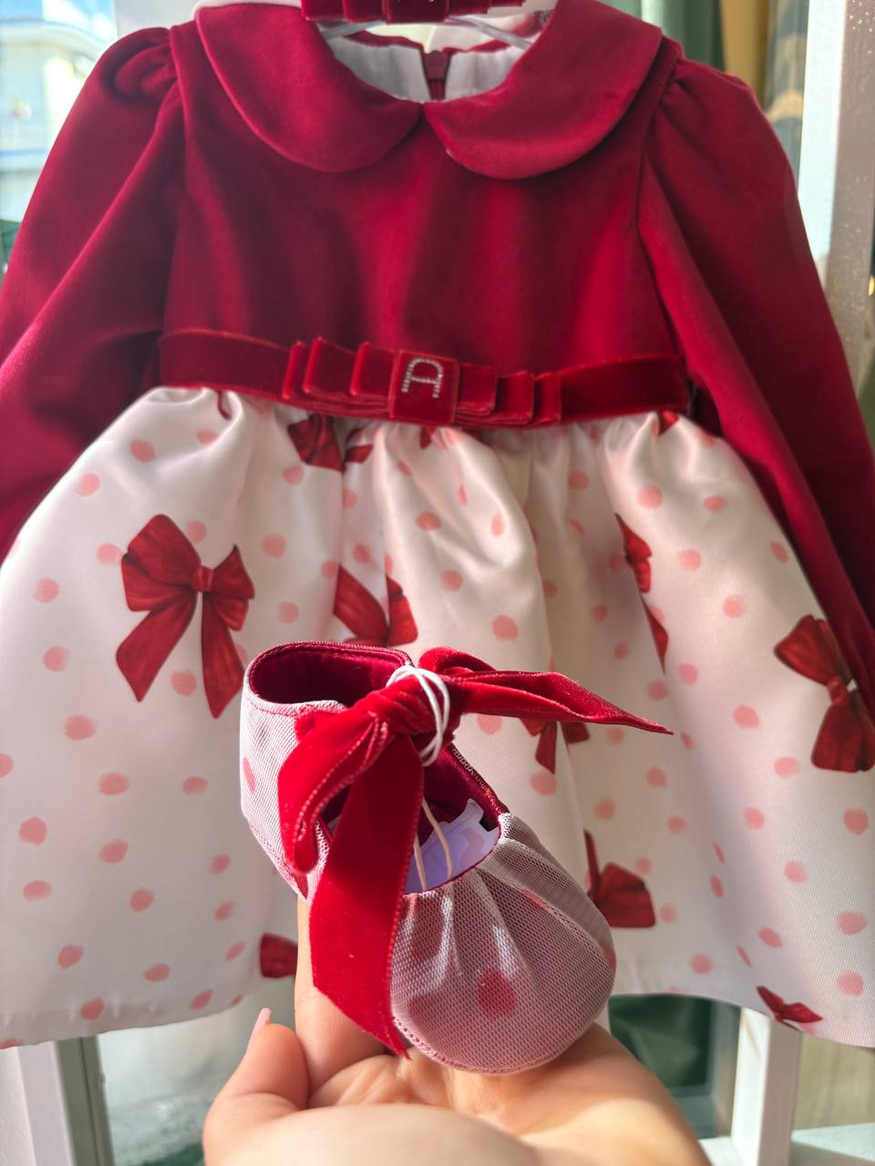 SCARPINE ROSSE CON FIOCCHI AMBARABÀ