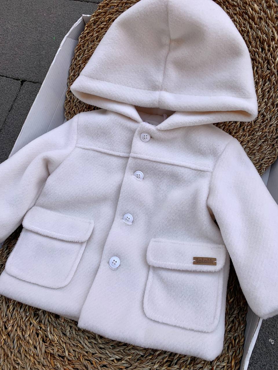 Cappotto LATTE LALALÙ