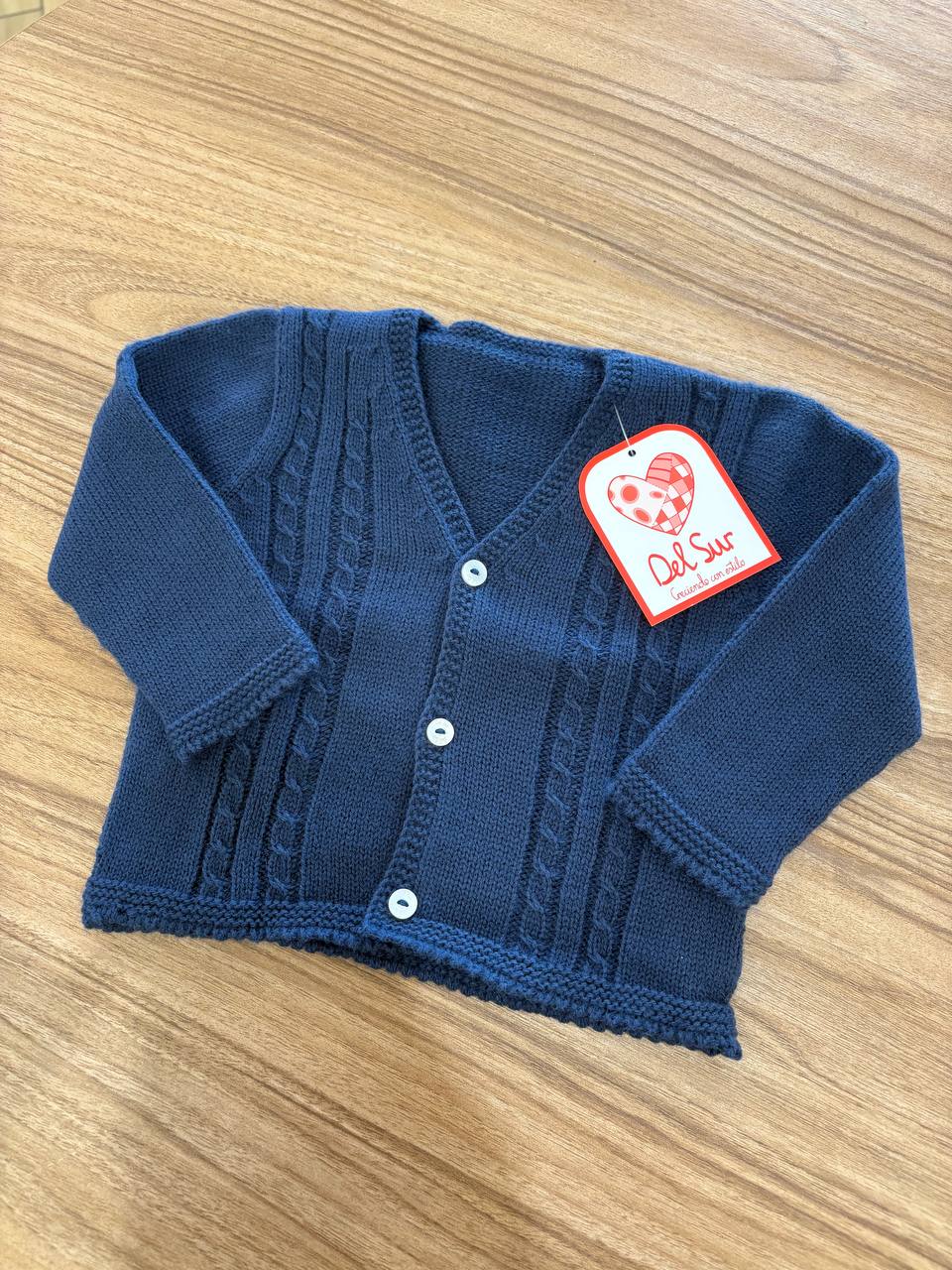 Cardigan BLU DEL SUR