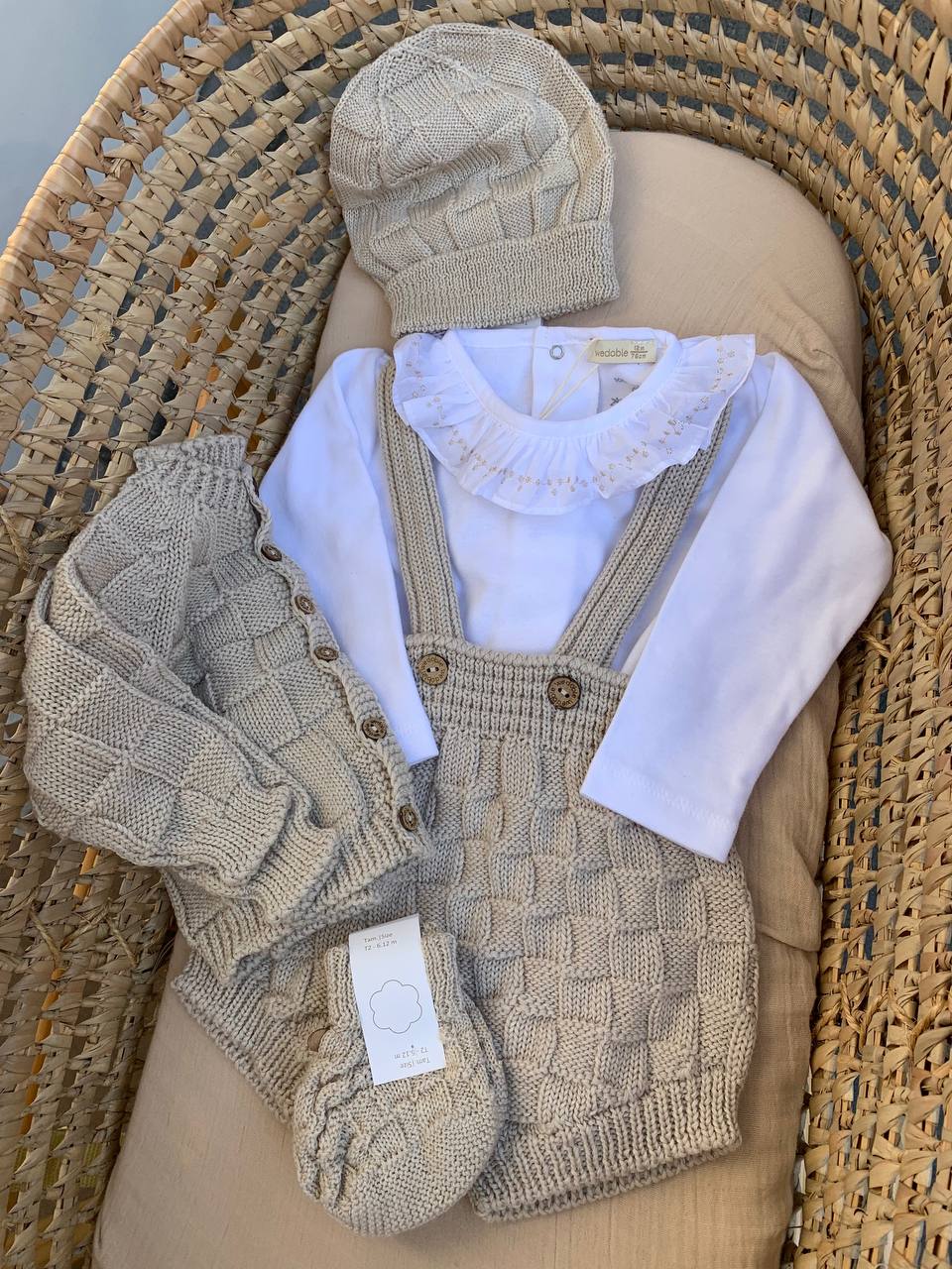 Salopette beige WEDOBLE