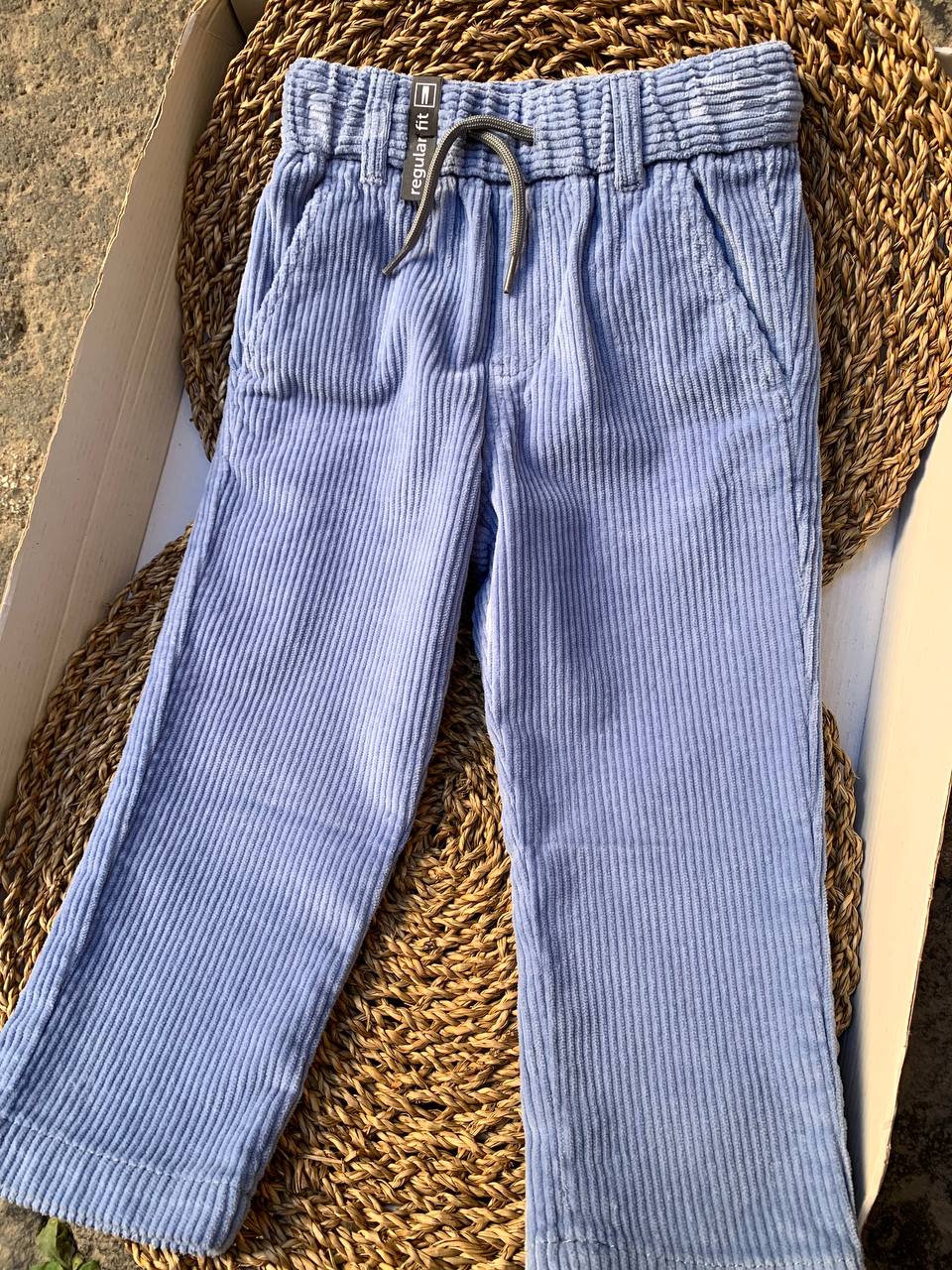 Pantalone in velluto CELESTE SARABANDA