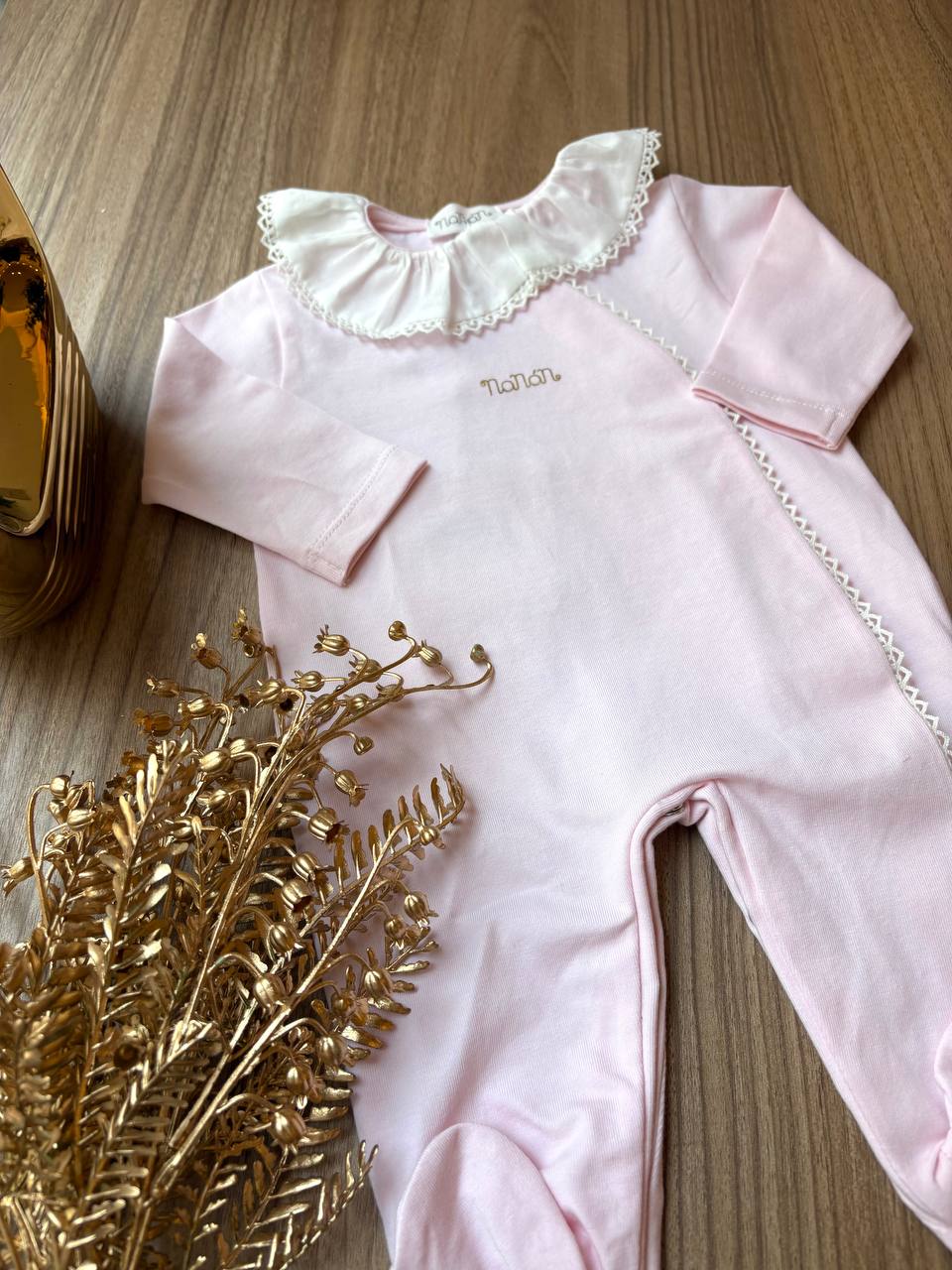 Tutina ROSA CON COLLETTO NANÁN