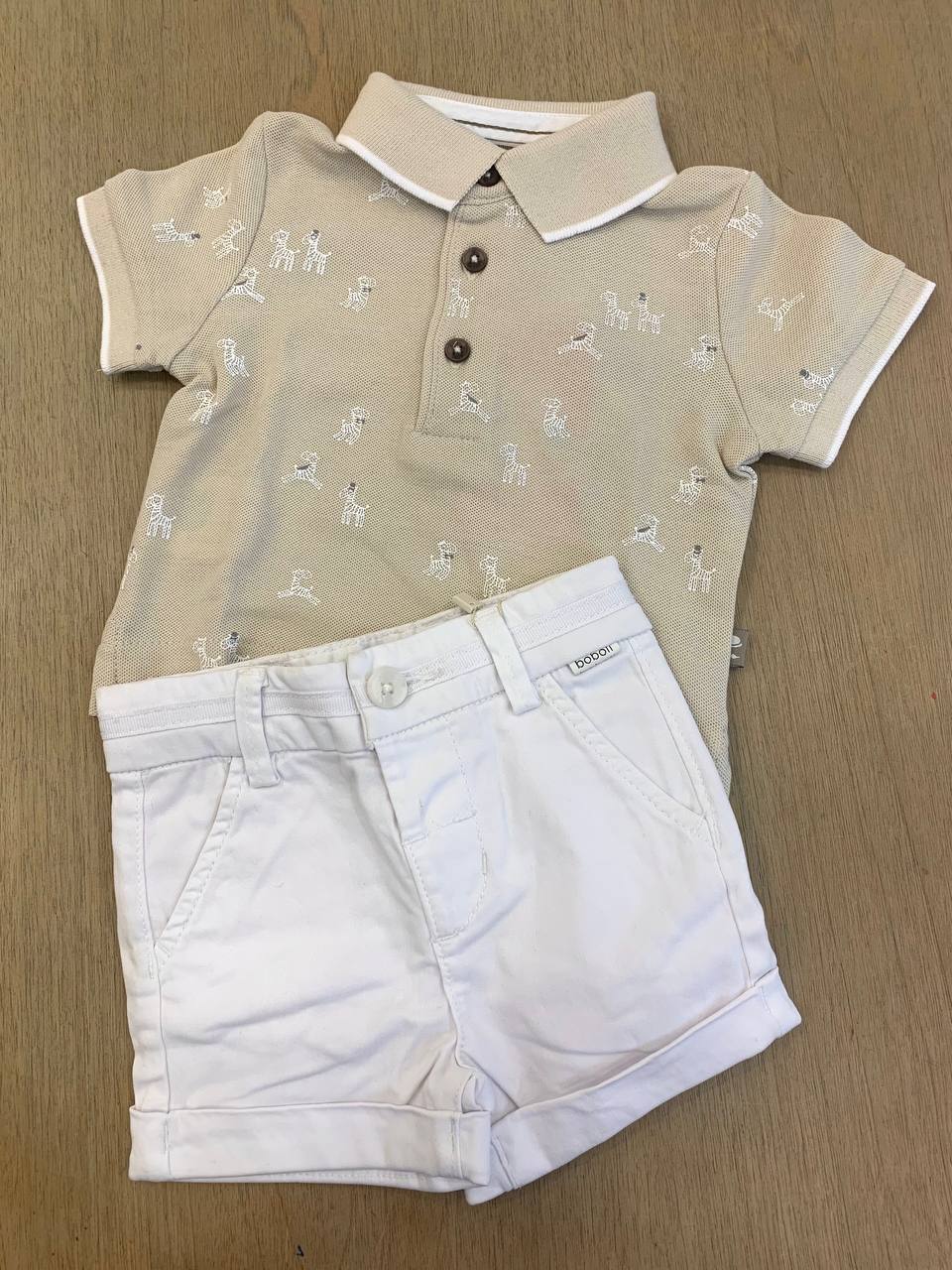 Completo polo e shorts BOBOLI