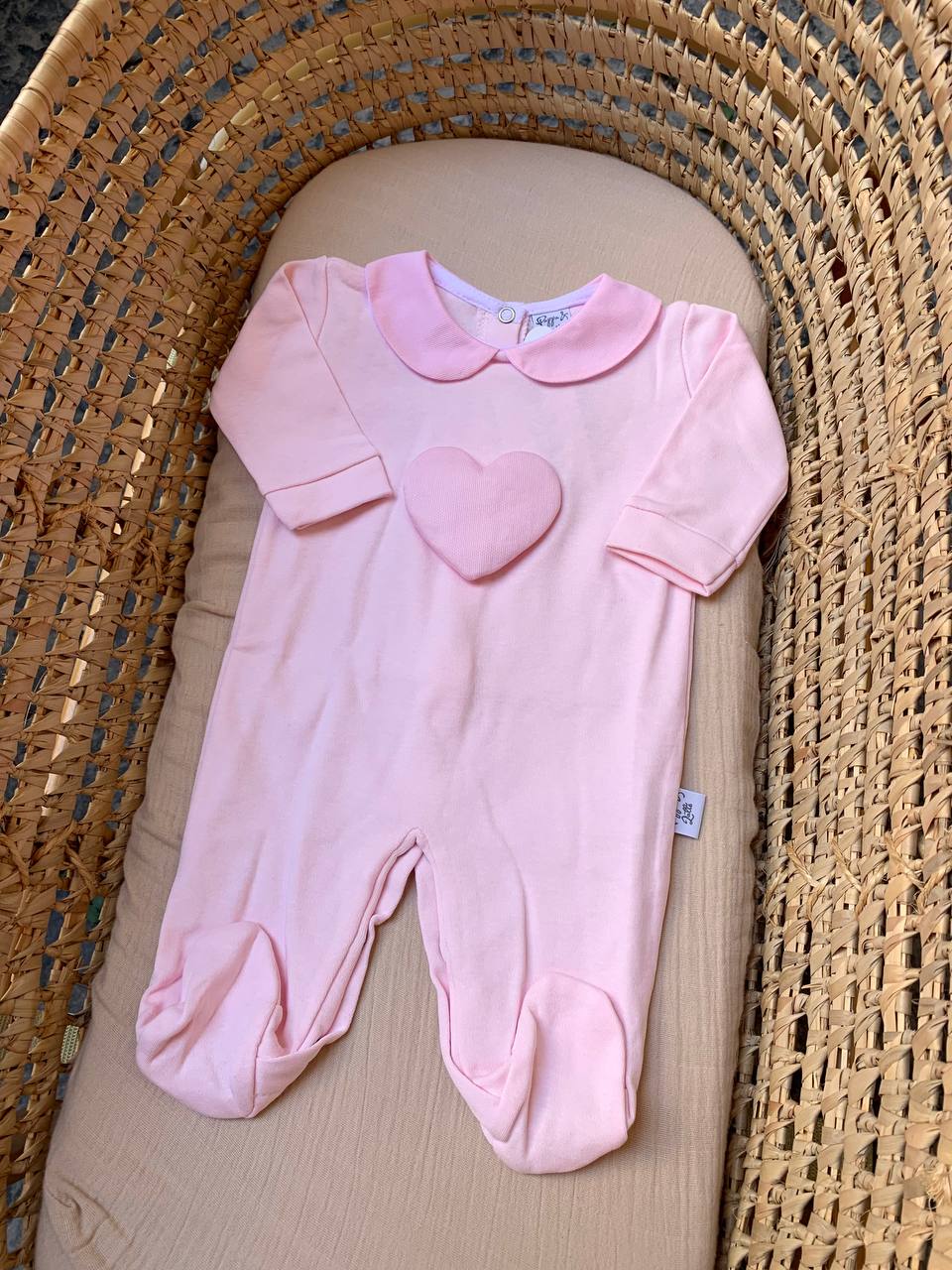 Tutina Cuore Rosa Pappa & Latte