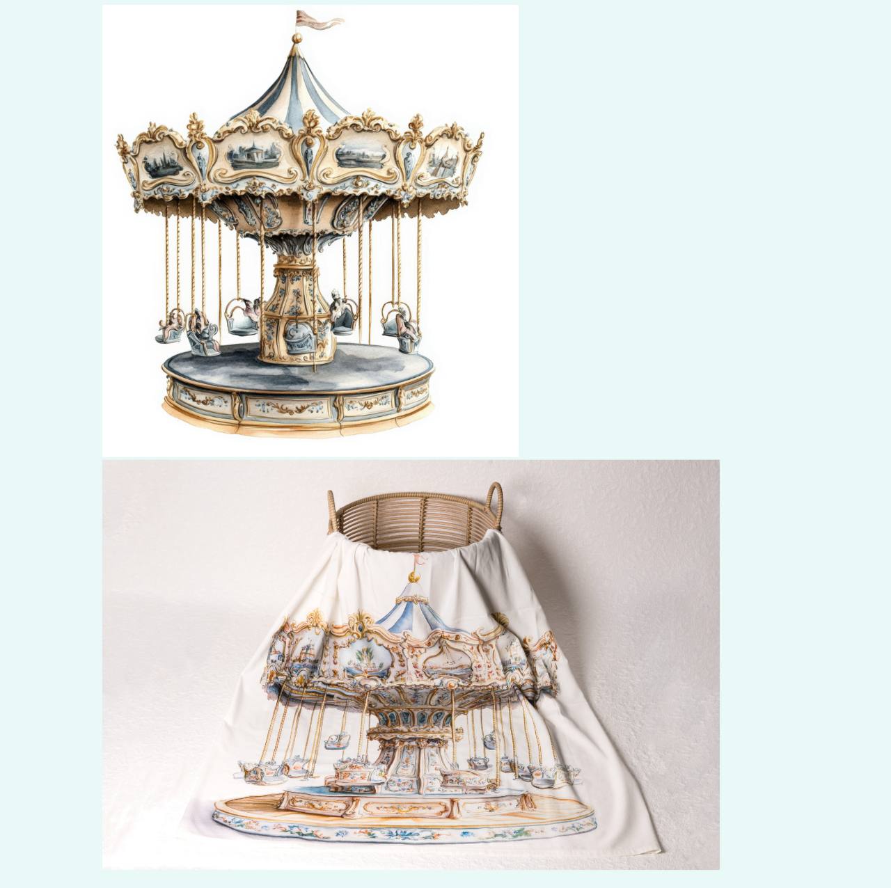 Mussola Carillon CELESTE MINI JA