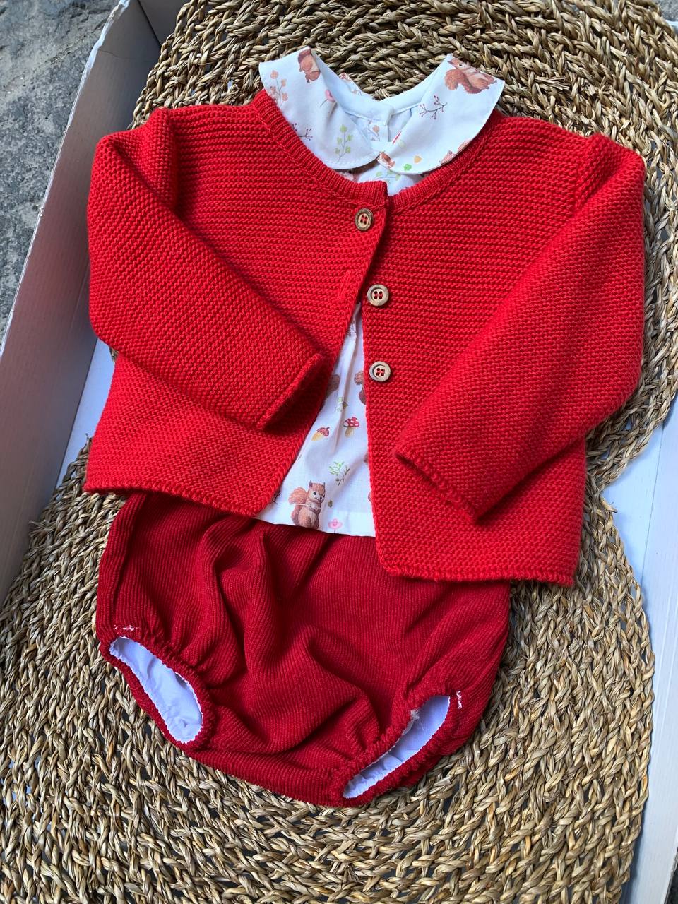 Completo ROSSO SCOIATTOLI SARDON