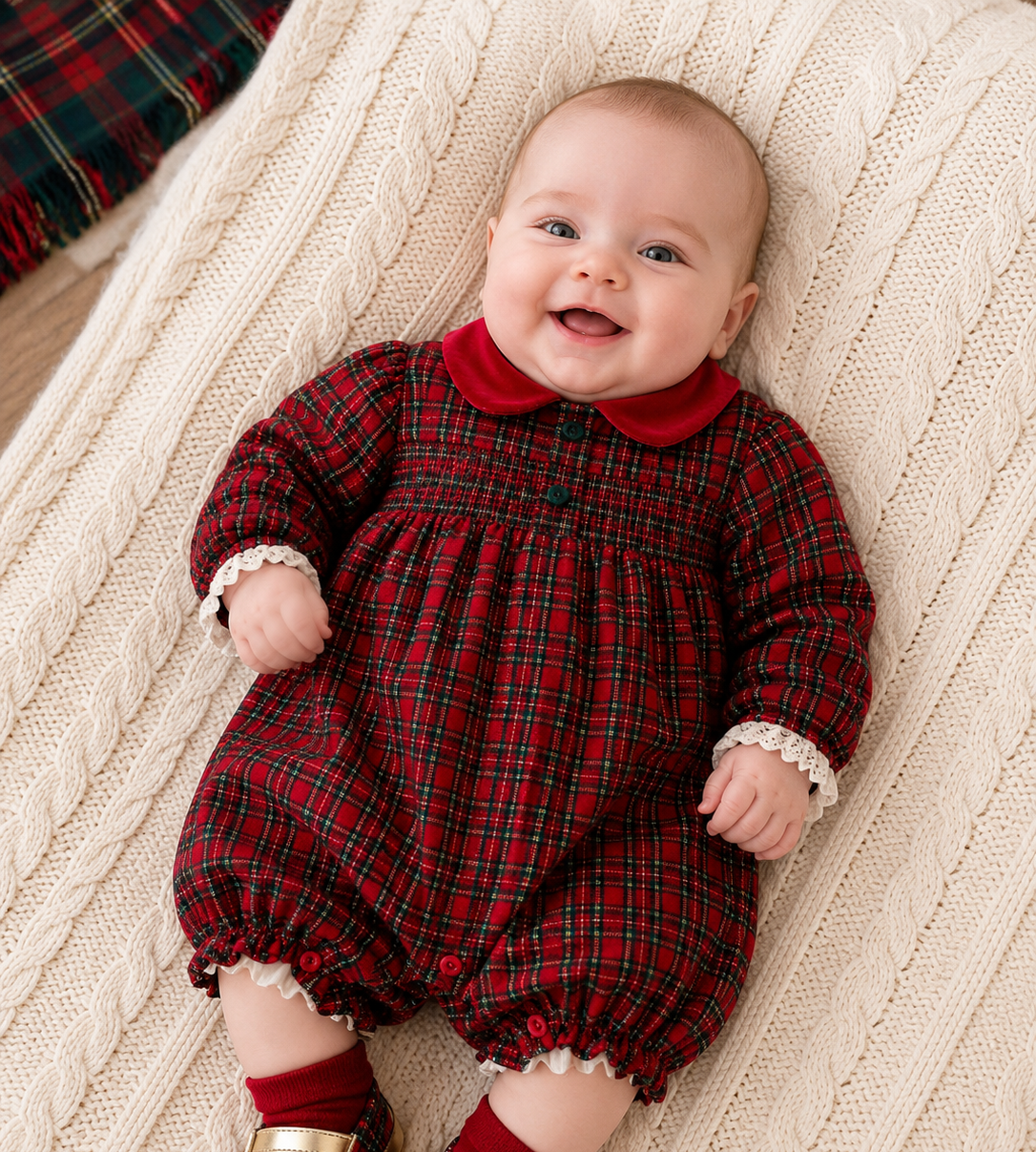 PAGLIACCETTO TARTAN NATALIZIO MARLÙ