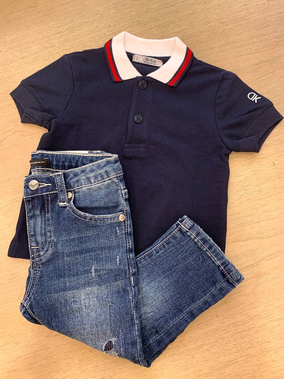 Completo polo dr kid e jeans Daniele alessandrini