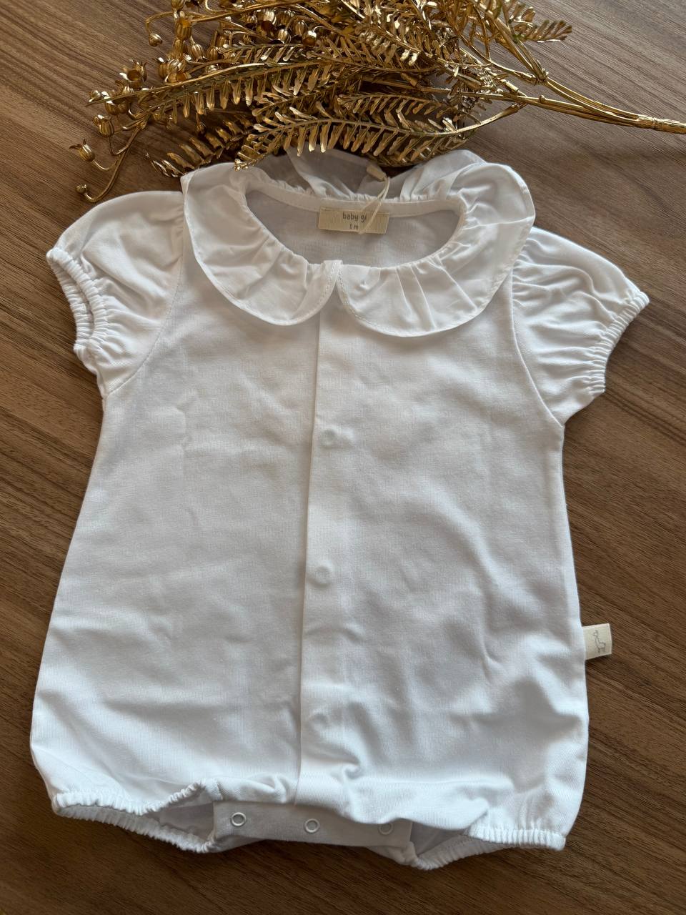 PAGLIACCETTO BUTTERFLY BIANCO E ROSA BABY GI