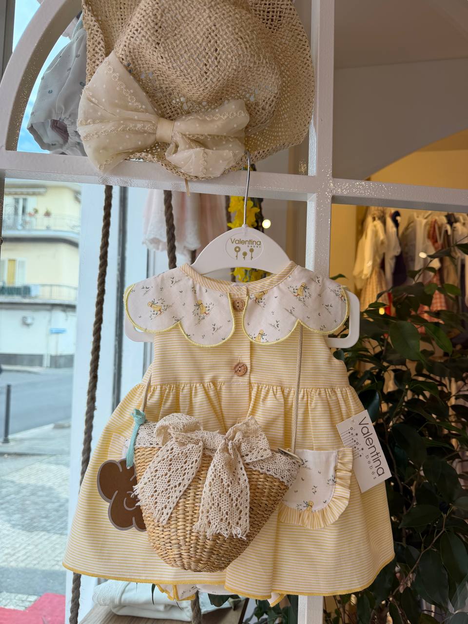 Abitino PULCINI GIALLO VALENTINA BEBÉS