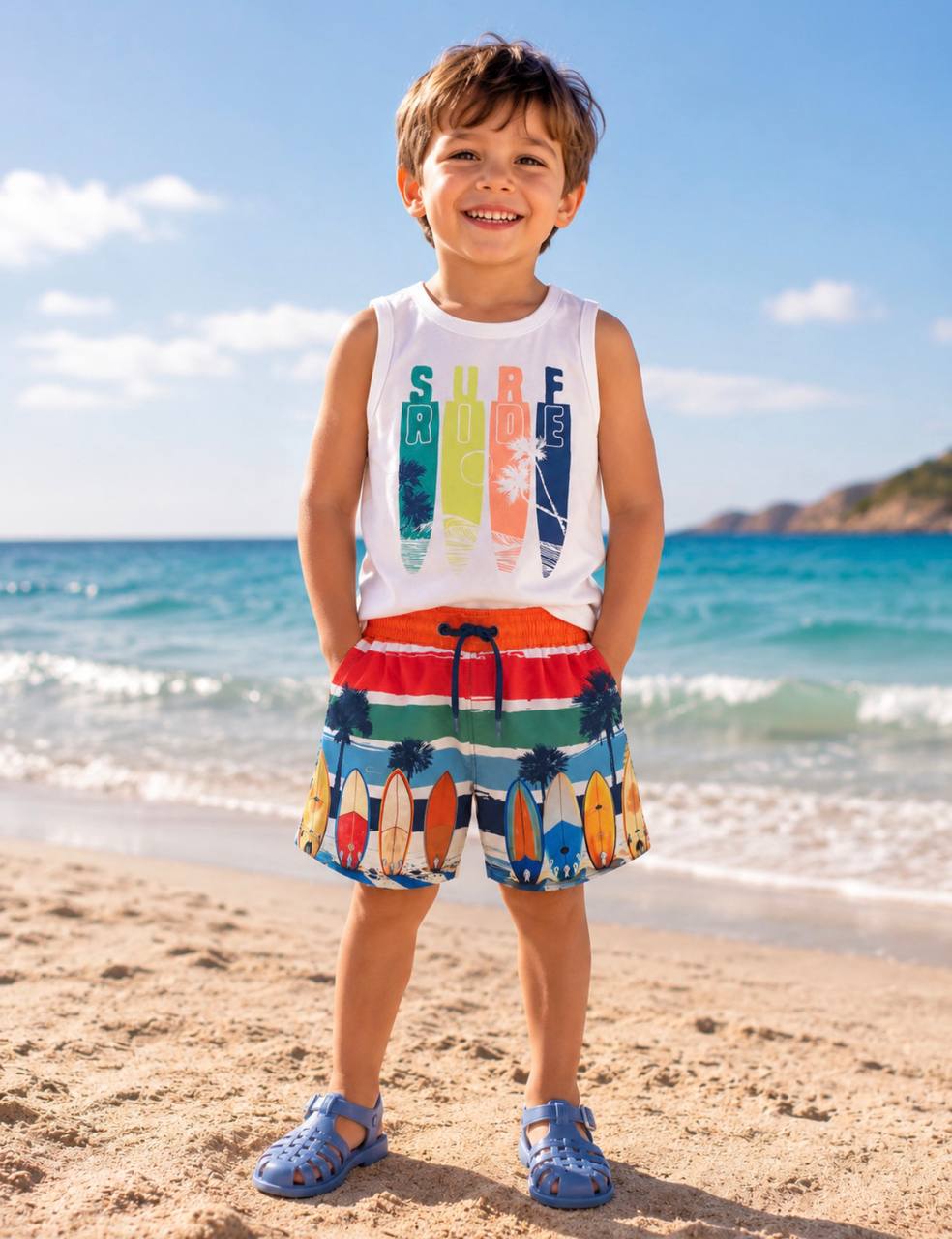 T-SHIRT E COSTUME SURF BOBOLI